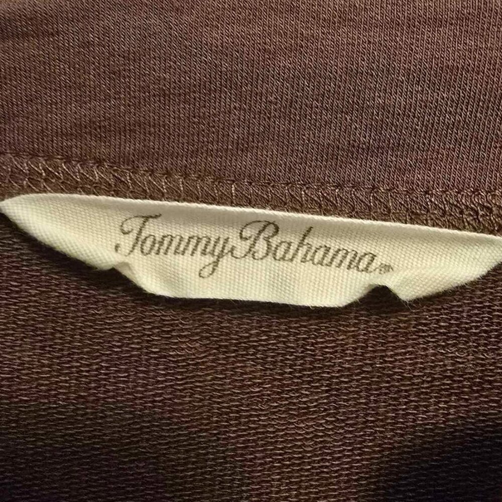 Tommy Bahama Brown T-Shirt Dress - Picture 5 of 6